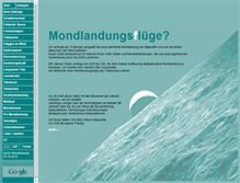 Tablet Screenshot of mondlandung.pcdl.de